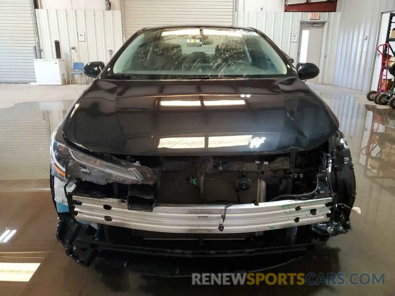 5 fotografías del automóvil dañado 5YFEPRAE4LP009889 TOYOTA COROLLA 2020