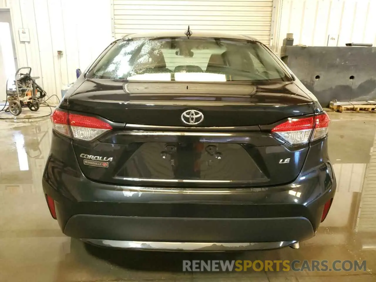 6 fotografías del automóvil dañado 5YFEPRAE4LP009889 TOYOTA COROLLA 2020