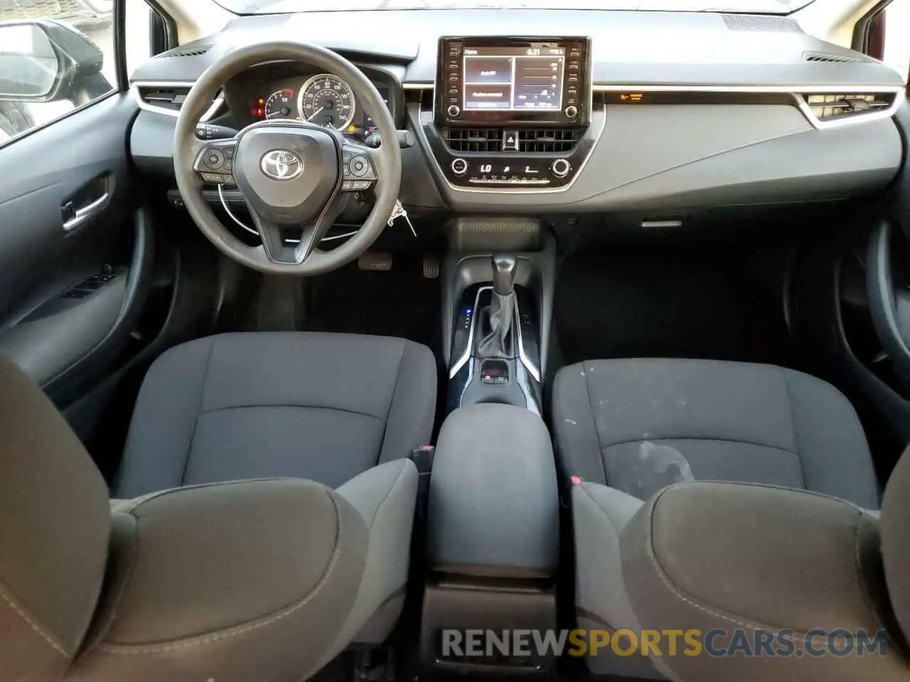8 fotografías del automóvil dañado 5YFEPRAE4LP009889 TOYOTA COROLLA 2020
