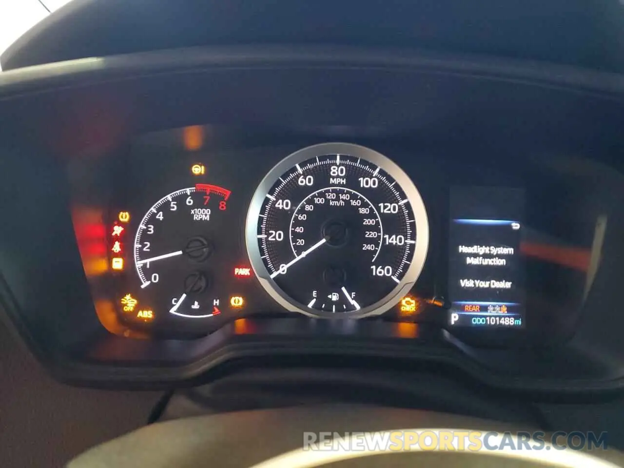 9 fotografías del automóvil dañado 5YFEPRAE4LP009889 TOYOTA COROLLA 2020