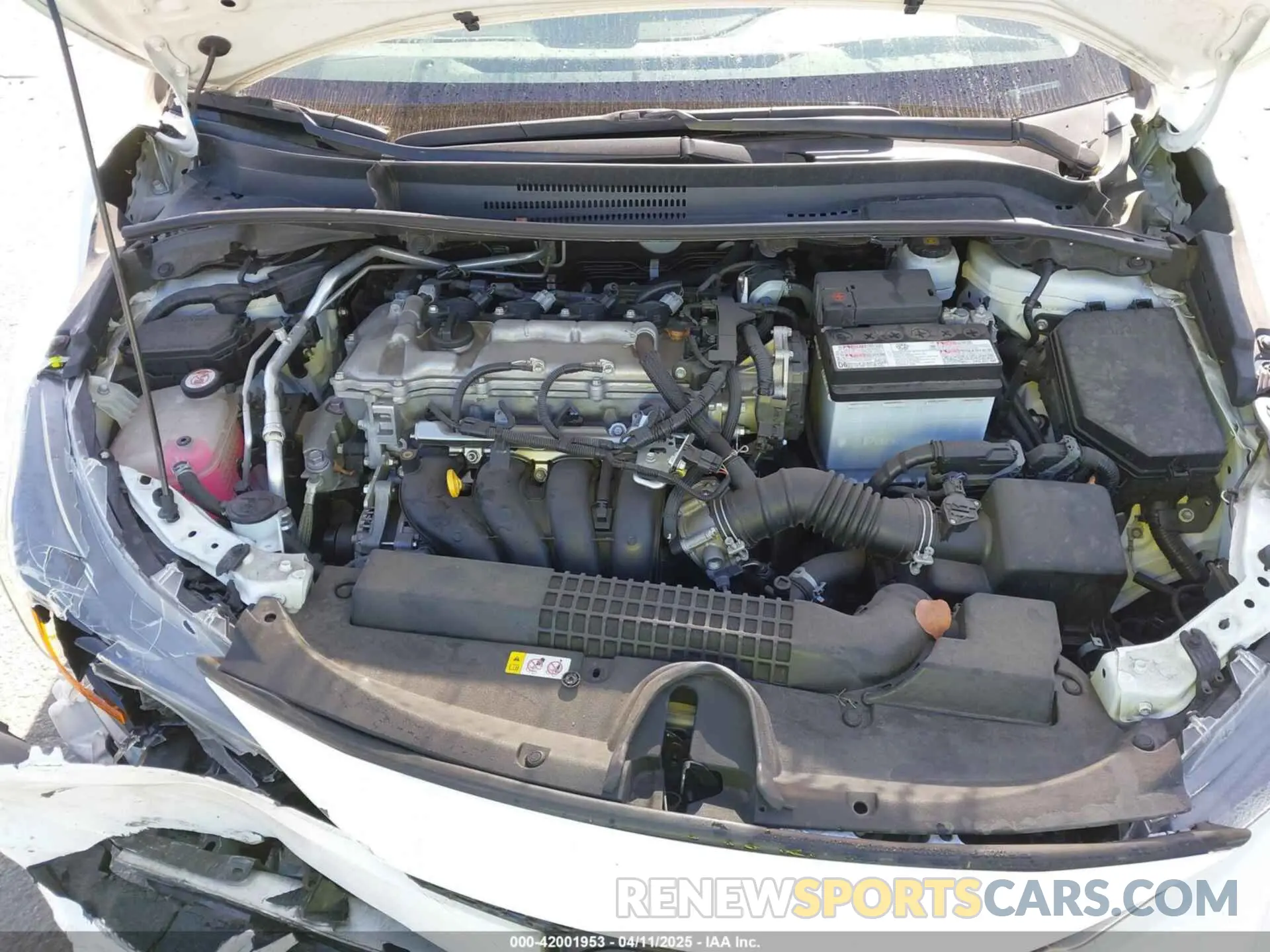 10 fotografías del automóvil dañado 5YFEPRAE4LP012856 TOYOTA COROLLA 2020
