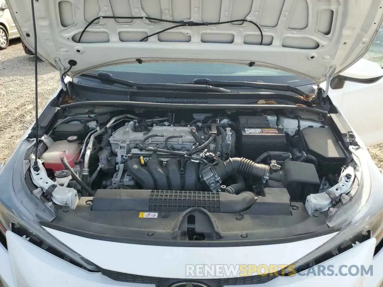 11 fotografías del automóvil dañado 5YFEPRAE4LP016938 TOYOTA COROLLA 2020
