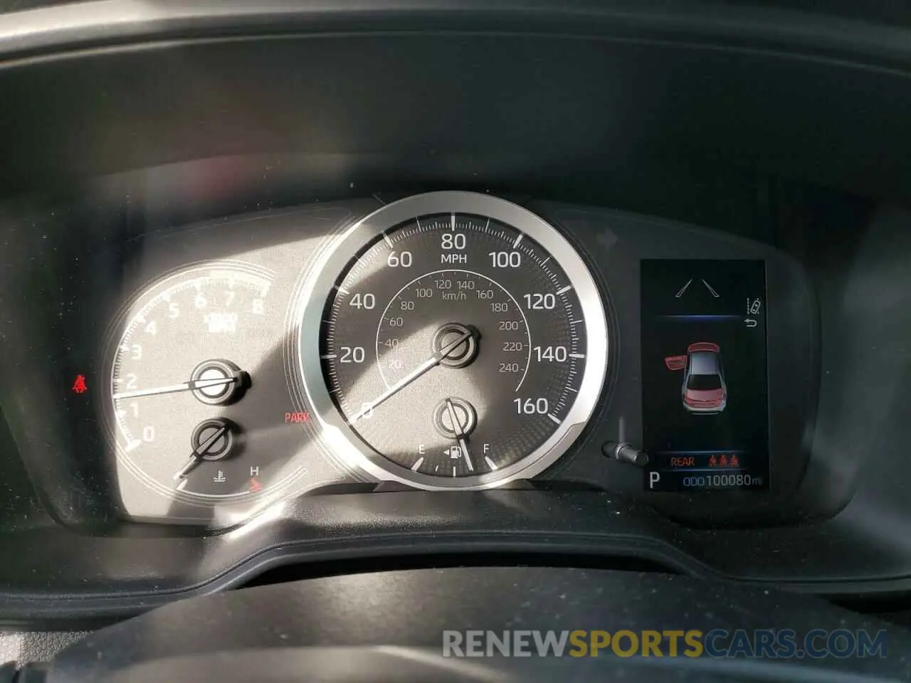 9 fotografías del automóvil dañado 5YFEPRAE4LP016938 TOYOTA COROLLA 2020