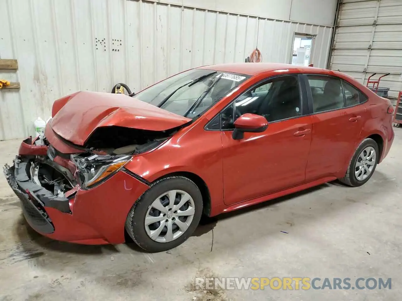 1 fotografías del automóvil dañado 5YFEPRAE4LP026594 TOYOTA COROLLA 2020
