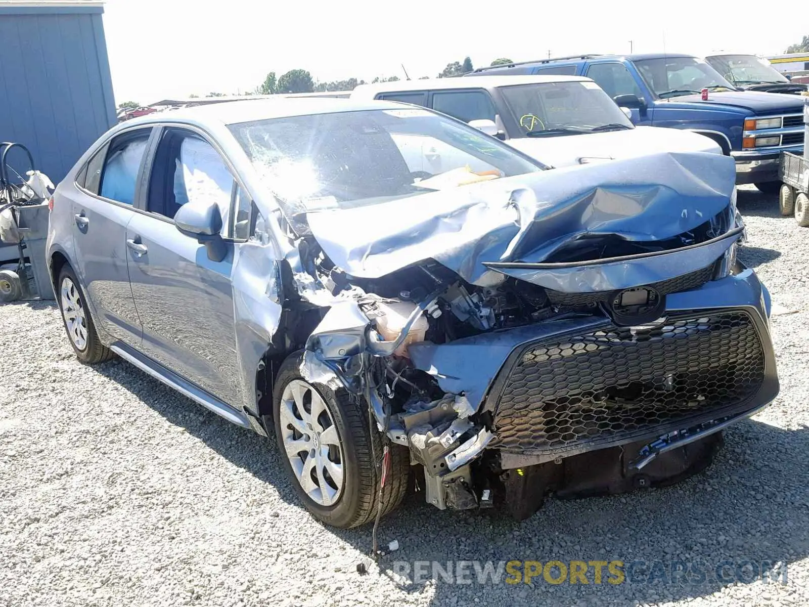 1 fotografías del automóvil dañado 5YFEPRAE4LP030337 TOYOTA COROLLA 2020