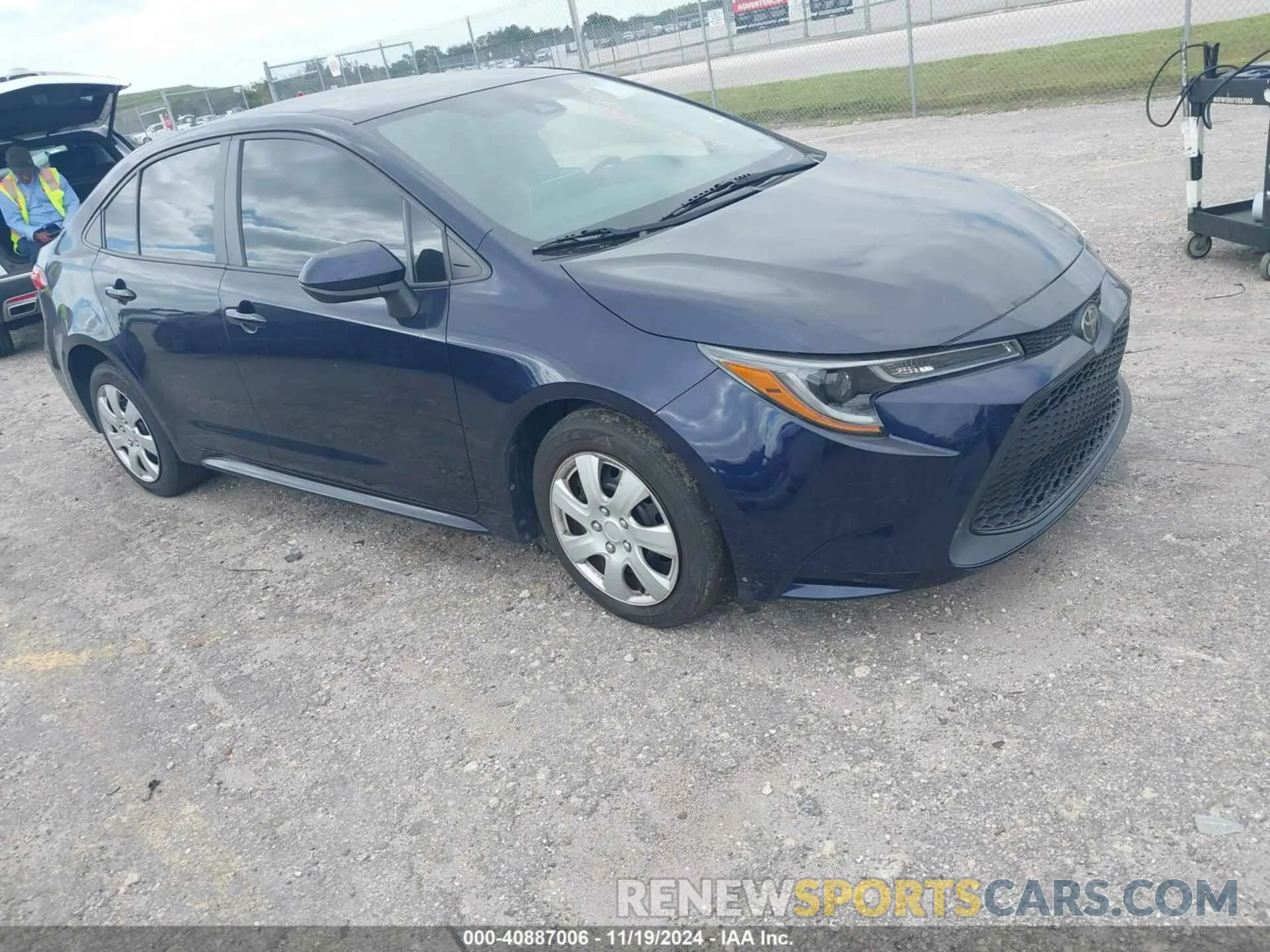 1 fotografías del automóvil dañado 5YFEPRAE4LP055903 TOYOTA COROLLA 2020