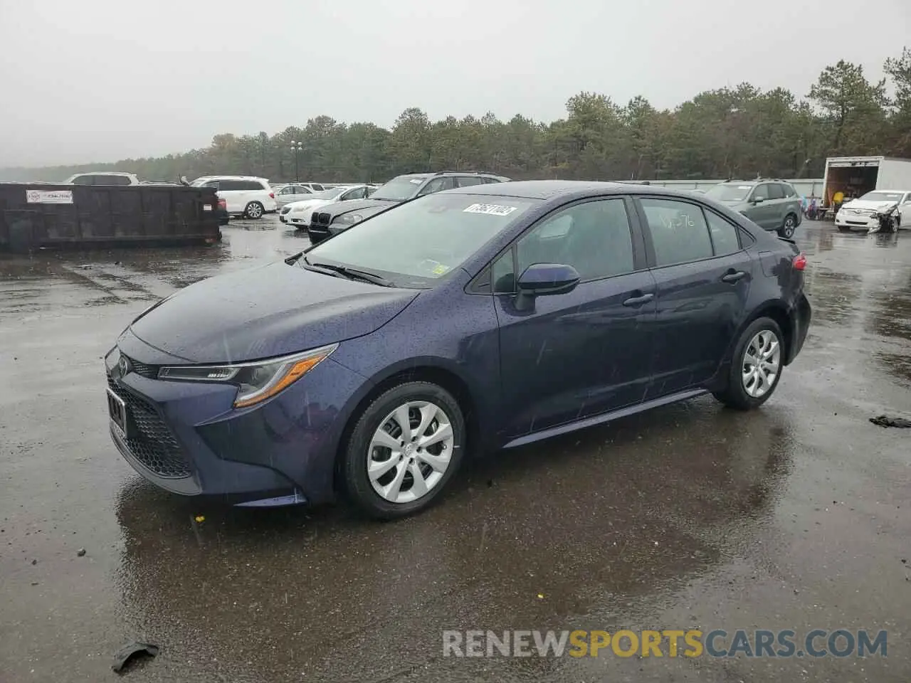 1 fotografías del automóvil dañado 5YFEPRAE4LP056419 TOYOTA COROLLA 2020