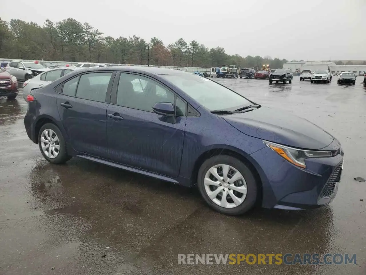 4 fotografías del automóvil dañado 5YFEPRAE4LP056419 TOYOTA COROLLA 2020