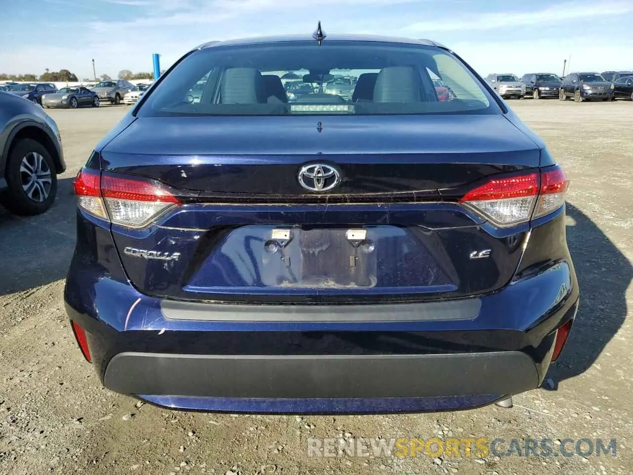 6 fotografías del automóvil dañado 5YFEPRAE4LP057988 TOYOTA COROLLA 2020