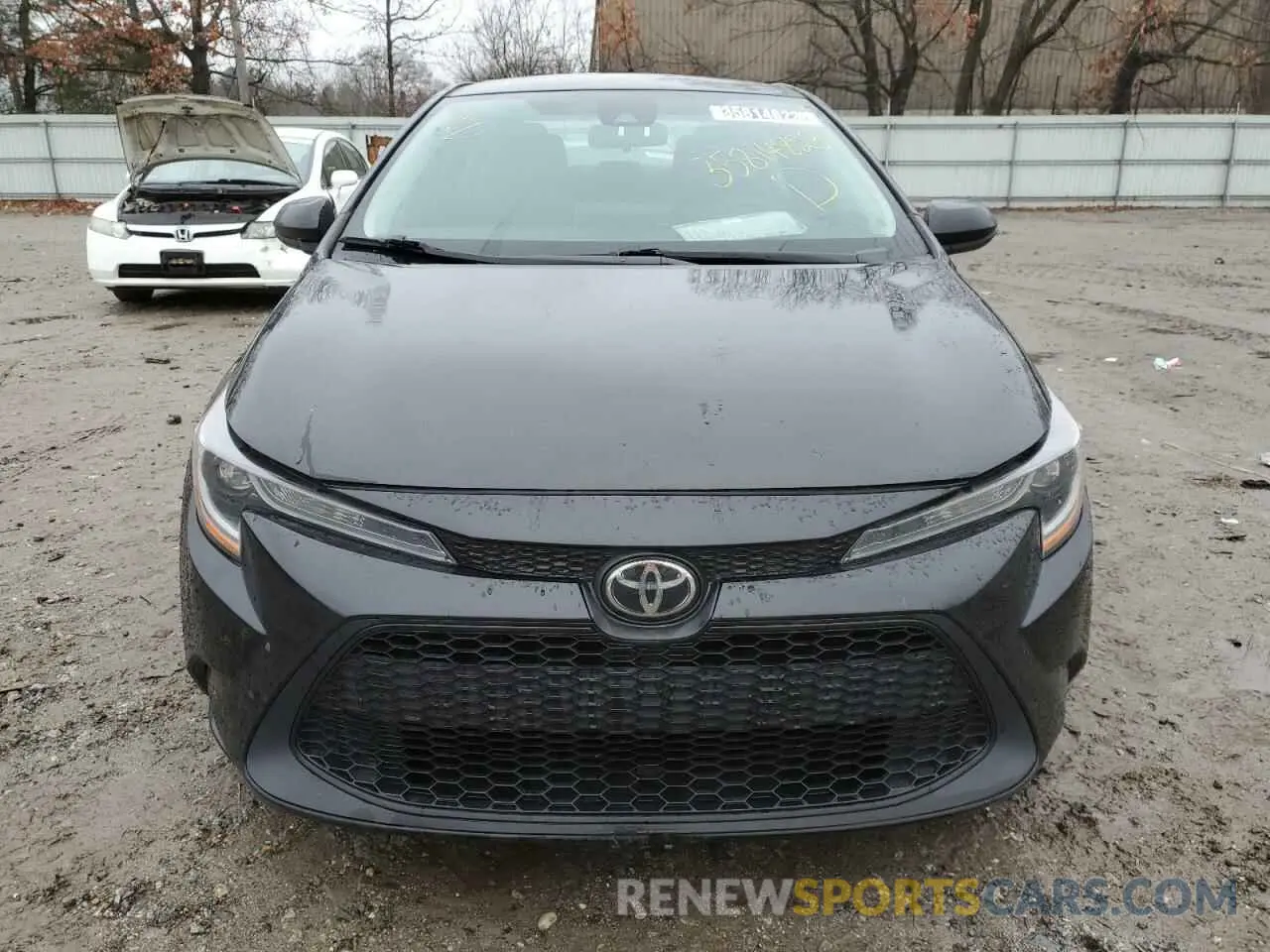 5 fotografías del automóvil dañado 5YFEPRAE4LP058378 TOYOTA COROLLA 2020