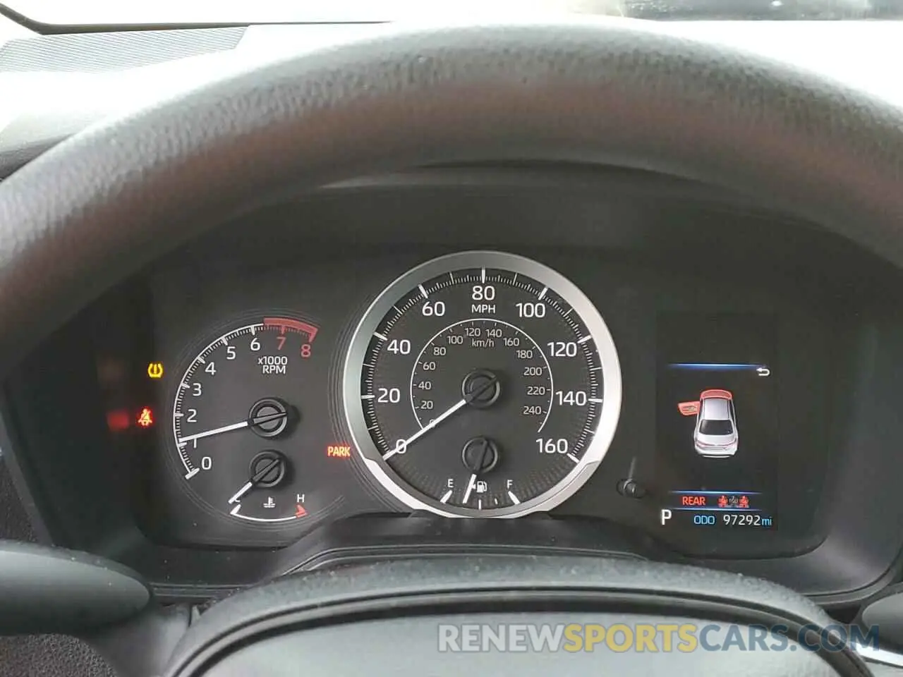 9 fotografías del automóvil dañado 5YFEPRAE4LP058378 TOYOTA COROLLA 2020