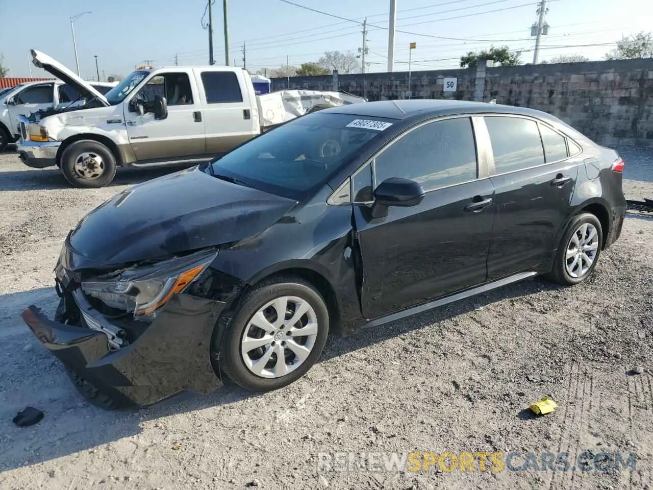 1 fotografías del automóvil dañado 5YFEPRAE4LP059689 TOYOTA COROLLA 2020