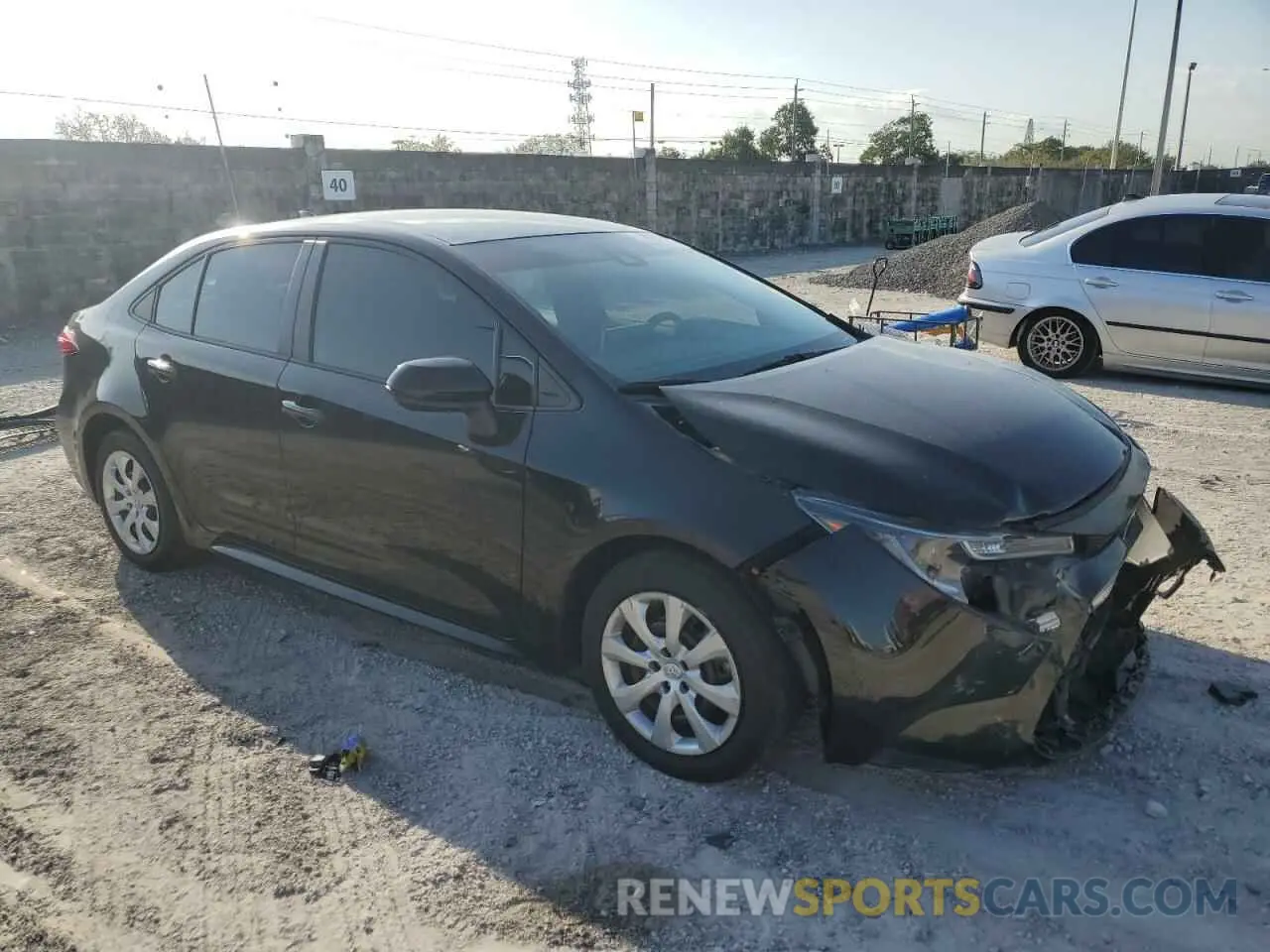 4 fotografías del automóvil dañado 5YFEPRAE4LP059689 TOYOTA COROLLA 2020