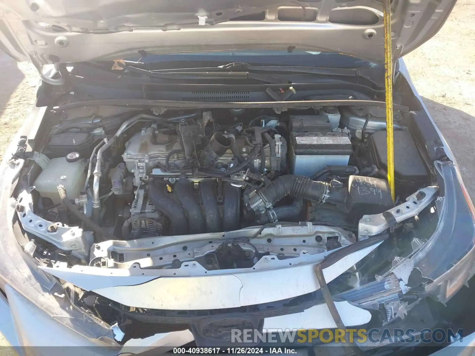 10 fotografías del automóvil dañado 5YFEPRAE4LP068232 TOYOTA COROLLA 2020