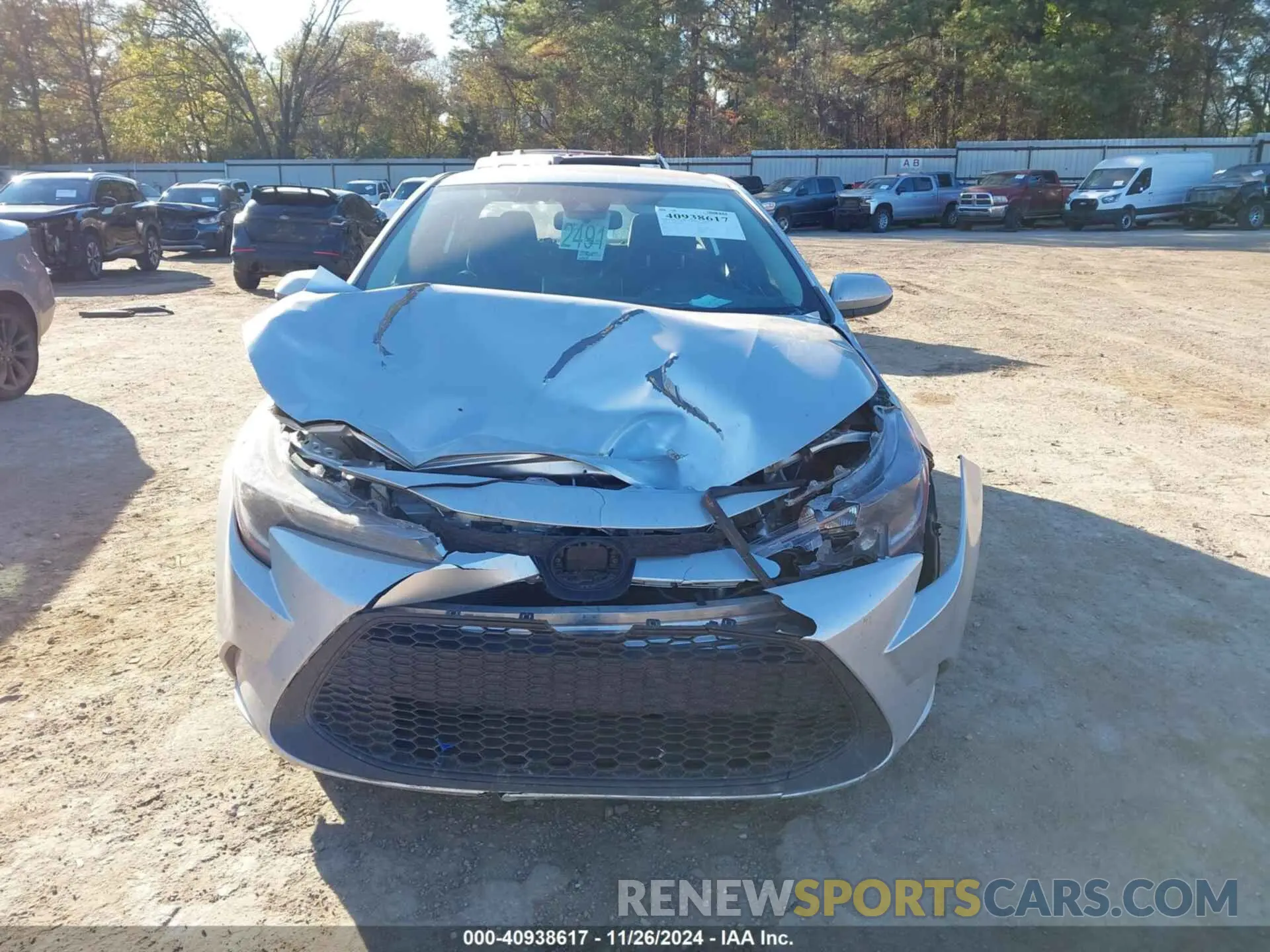 13 fotografías del automóvil dañado 5YFEPRAE4LP068232 TOYOTA COROLLA 2020
