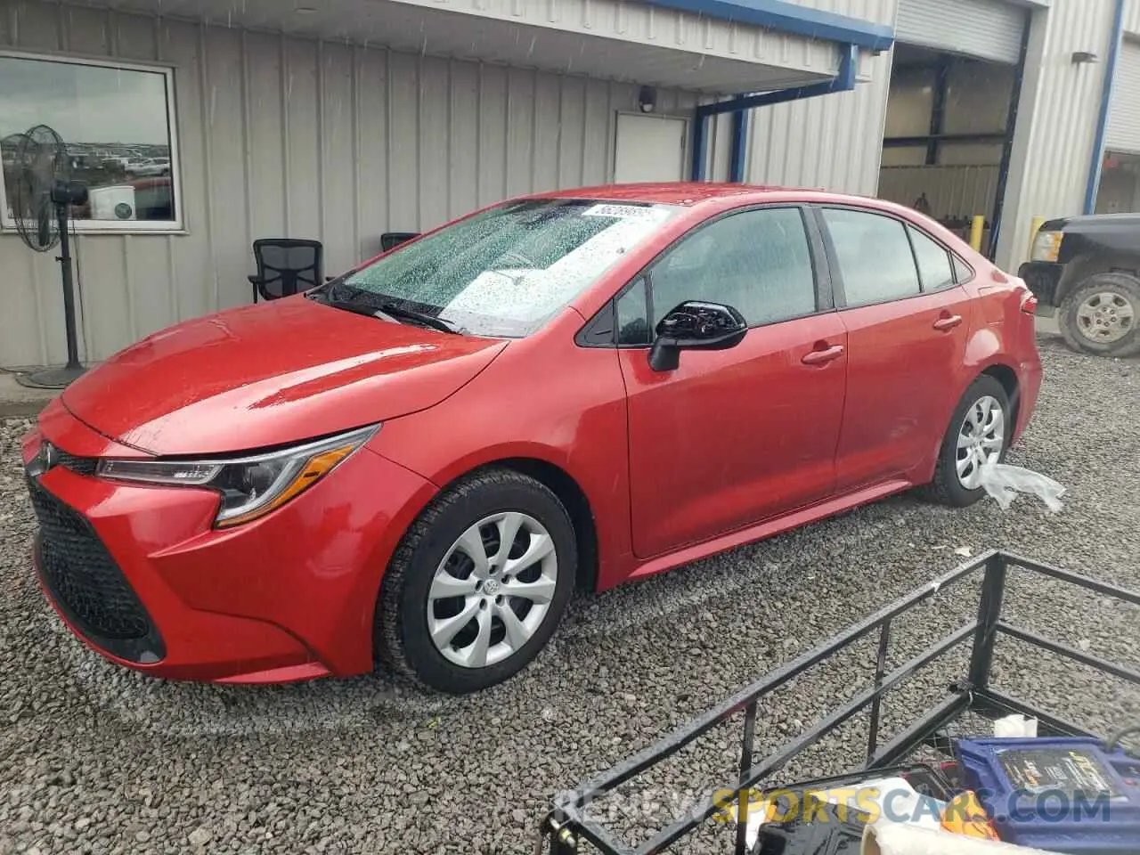 1 fotografías del automóvil dañado 5YFEPRAE4LP073138 TOYOTA COROLLA 2020