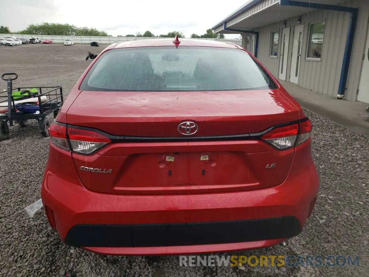 6 fotografías del automóvil dañado 5YFEPRAE4LP073138 TOYOTA COROLLA 2020
