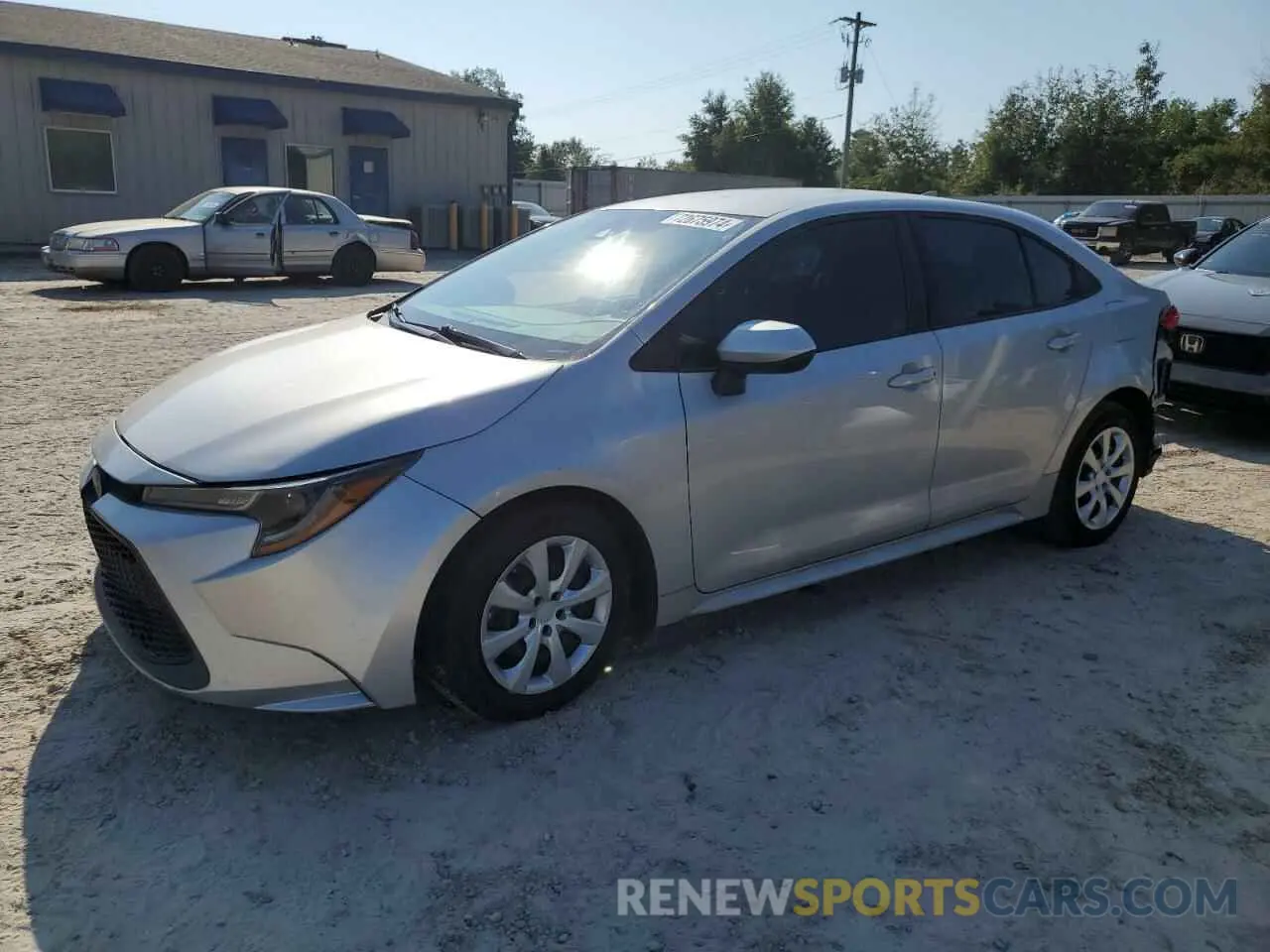 1 fotografías del automóvil dañado 5YFEPRAE4LP096838 TOYOTA COROLLA 2020