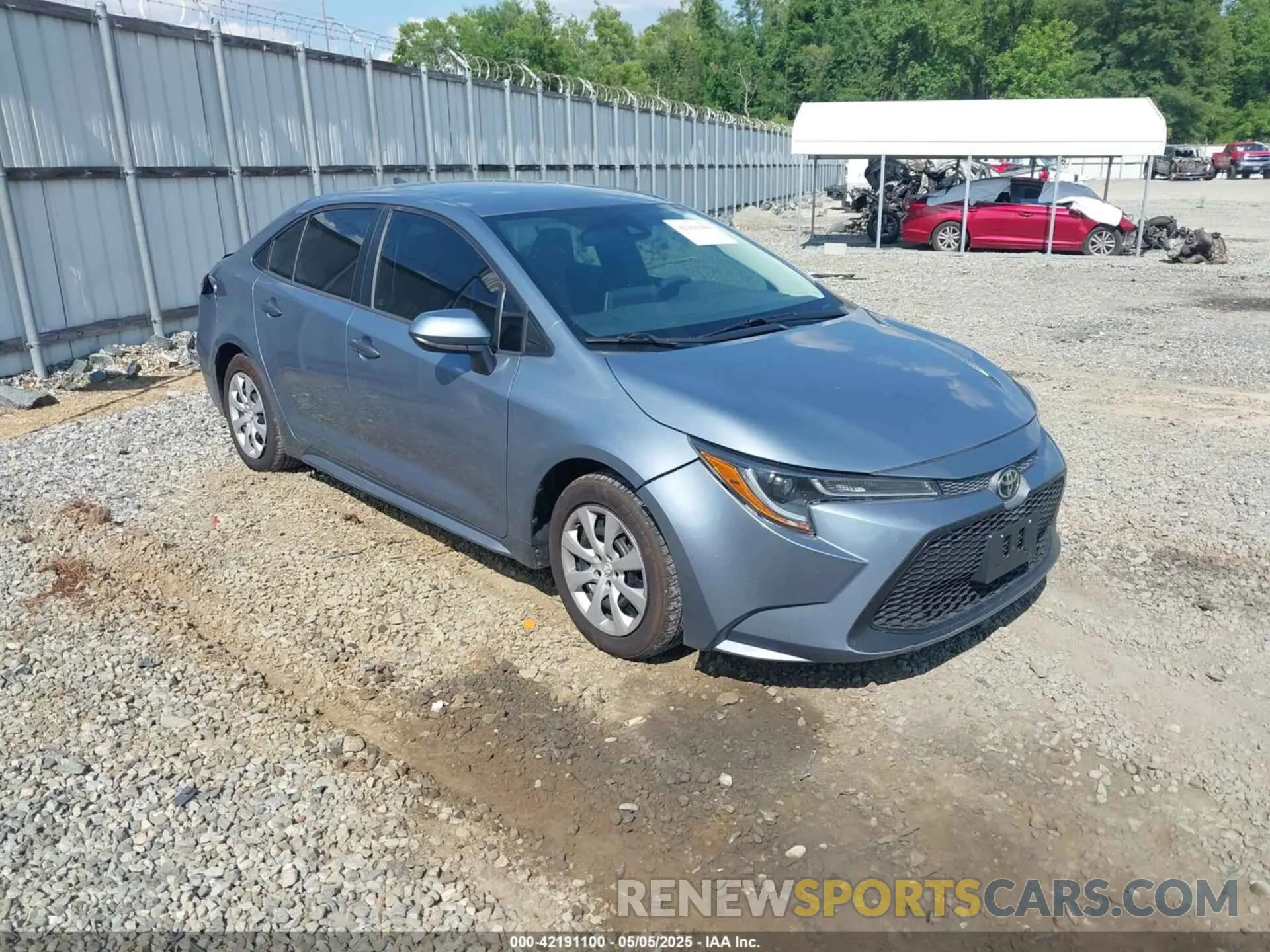 1 fotografías del automóvil dañado 5YFEPRAE4LP098279 TOYOTA COROLLA 2020
