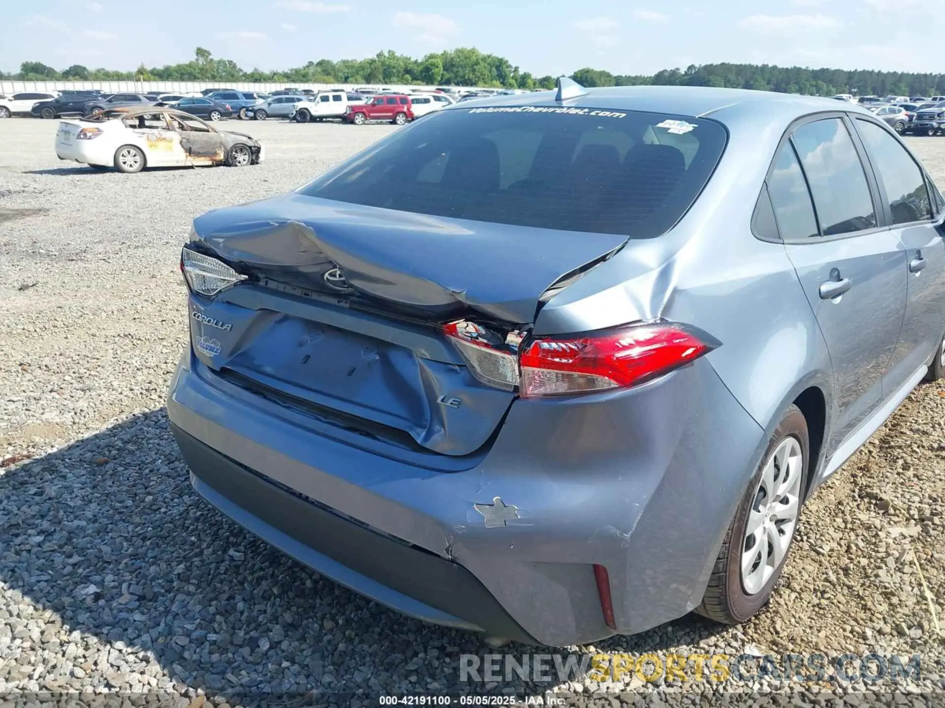 6 fotografías del automóvil dañado 5YFEPRAE4LP098279 TOYOTA COROLLA 2020