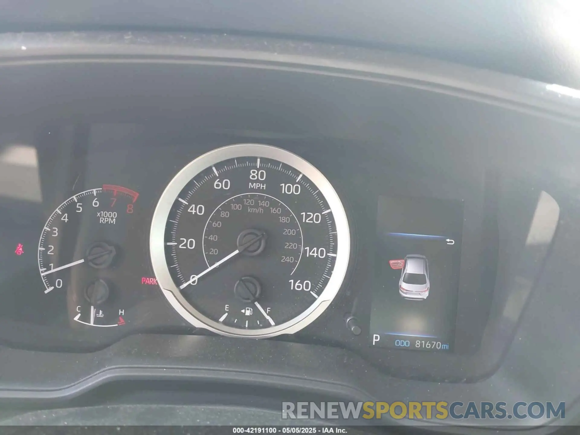 7 fotografías del automóvil dañado 5YFEPRAE4LP098279 TOYOTA COROLLA 2020