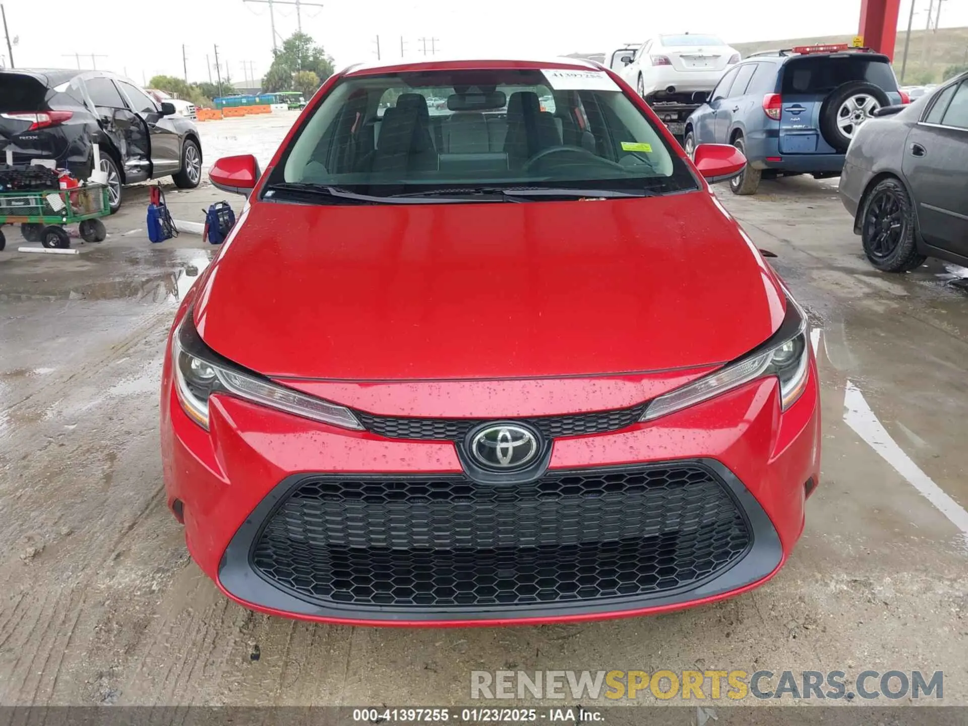 13 fotografías del automóvil dañado 5YFEPRAE4LP099044 TOYOTA COROLLA 2020