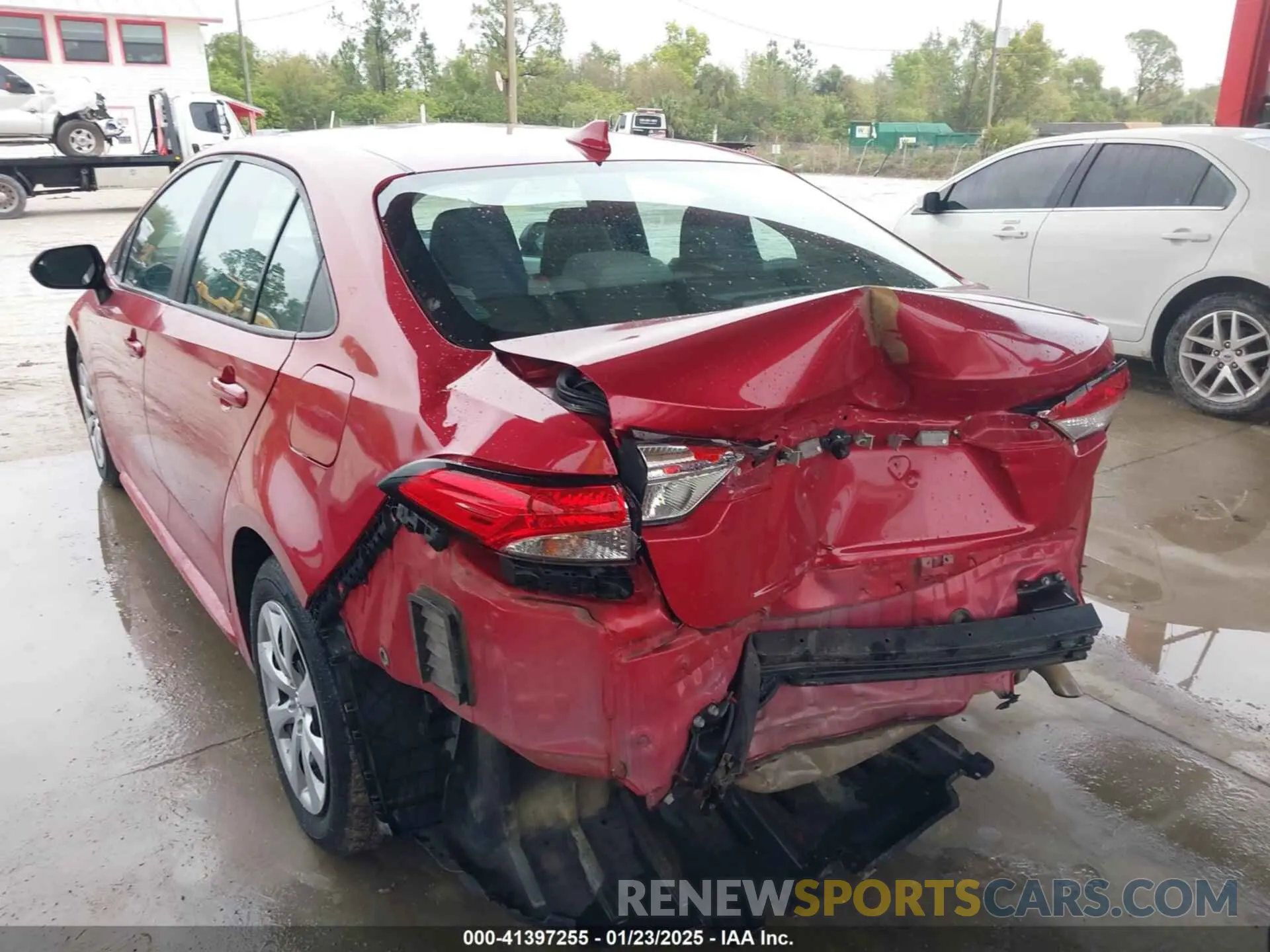3 fotografías del automóvil dañado 5YFEPRAE4LP099044 TOYOTA COROLLA 2020