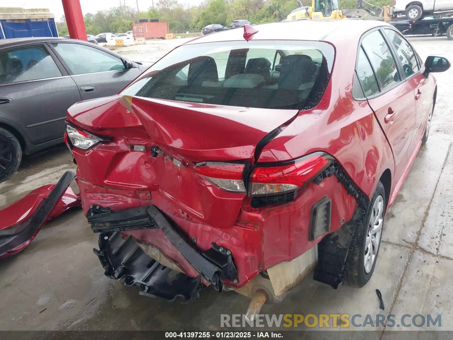 4 fotografías del automóvil dañado 5YFEPRAE4LP099044 TOYOTA COROLLA 2020