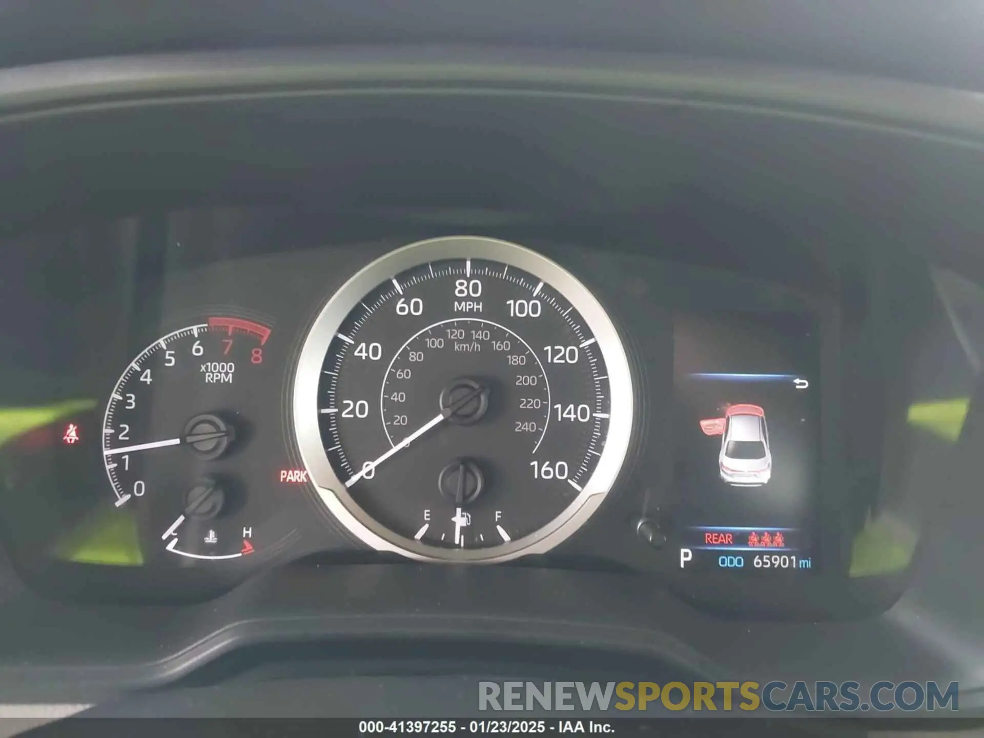 7 fotografías del automóvil dañado 5YFEPRAE4LP099044 TOYOTA COROLLA 2020