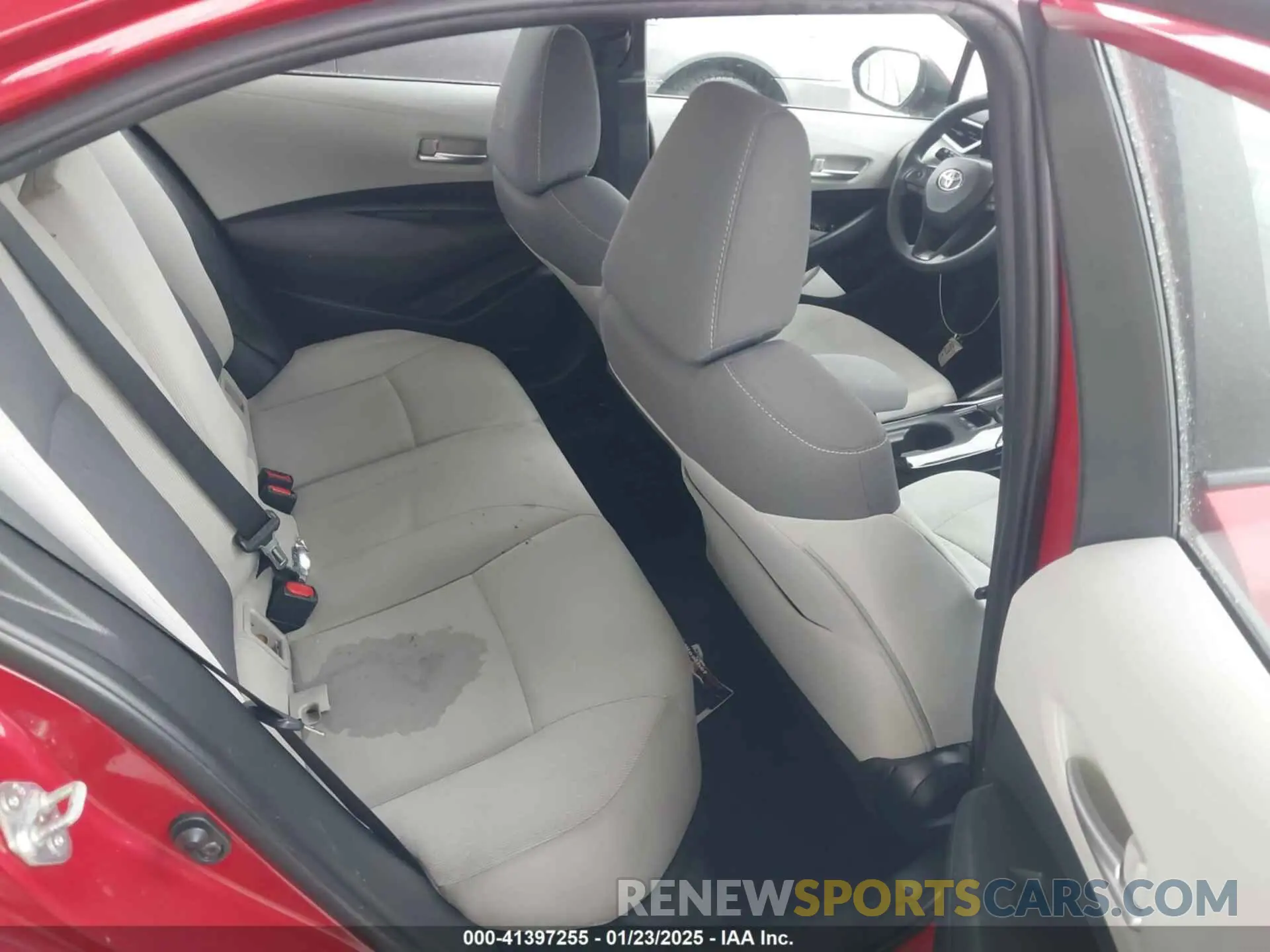 8 fotografías del automóvil dañado 5YFEPRAE4LP099044 TOYOTA COROLLA 2020