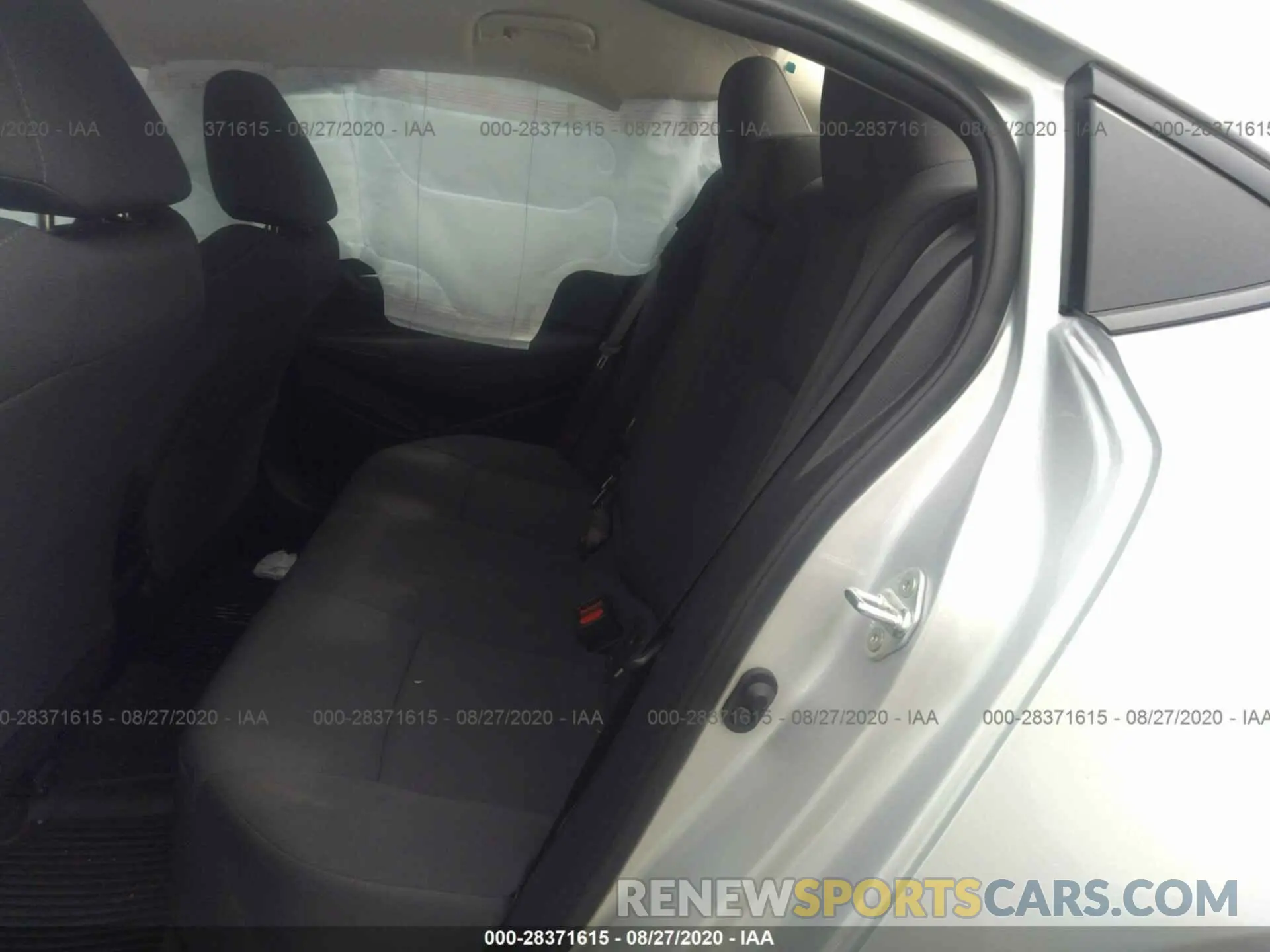 8 fotografías del automóvil dañado 5YFEPRAE4LP099948 TOYOTA COROLLA 2020
