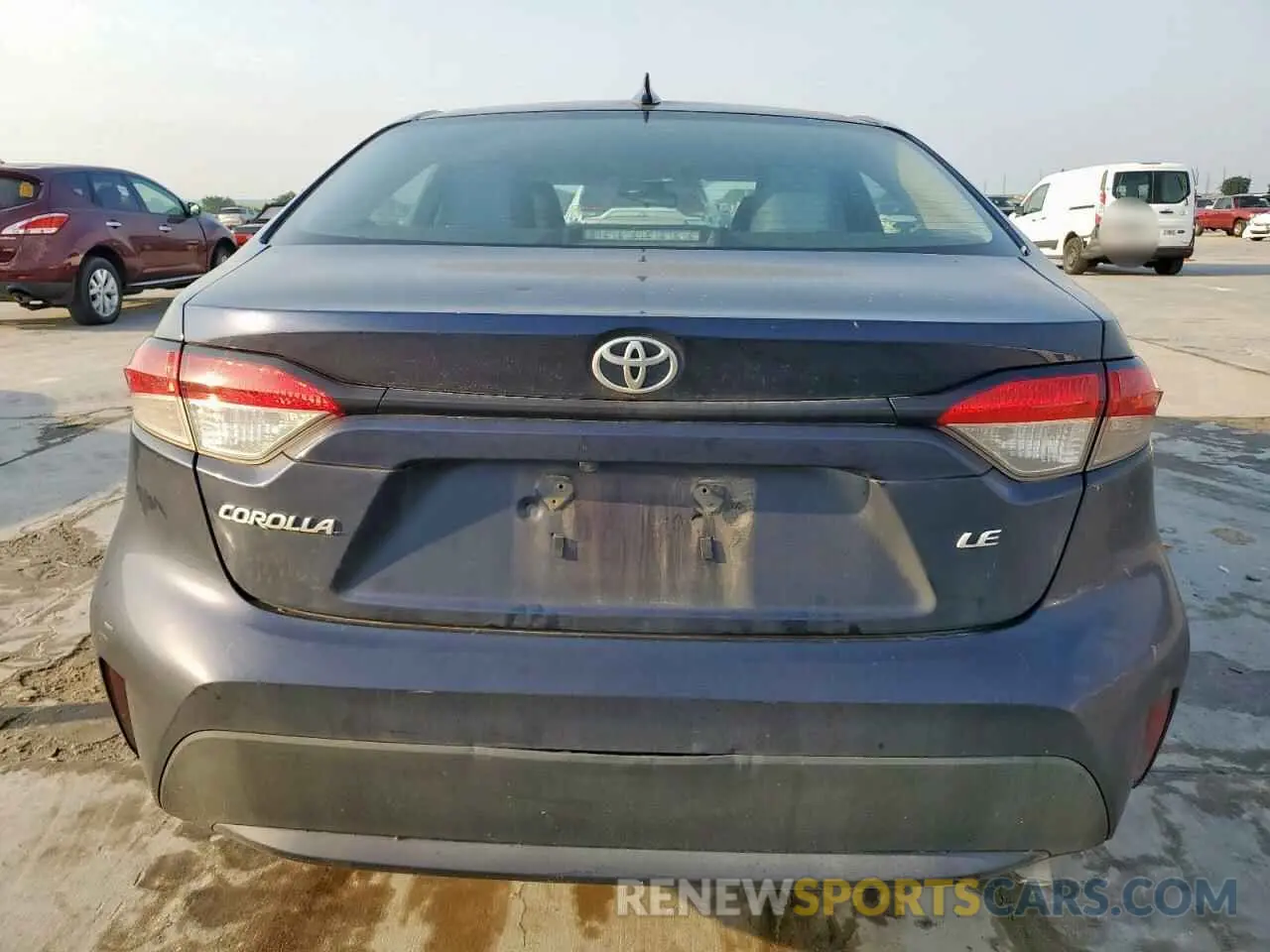 6 fotografías del automóvil dañado 5YFEPRAE4LP105487 TOYOTA COROLLA 2020