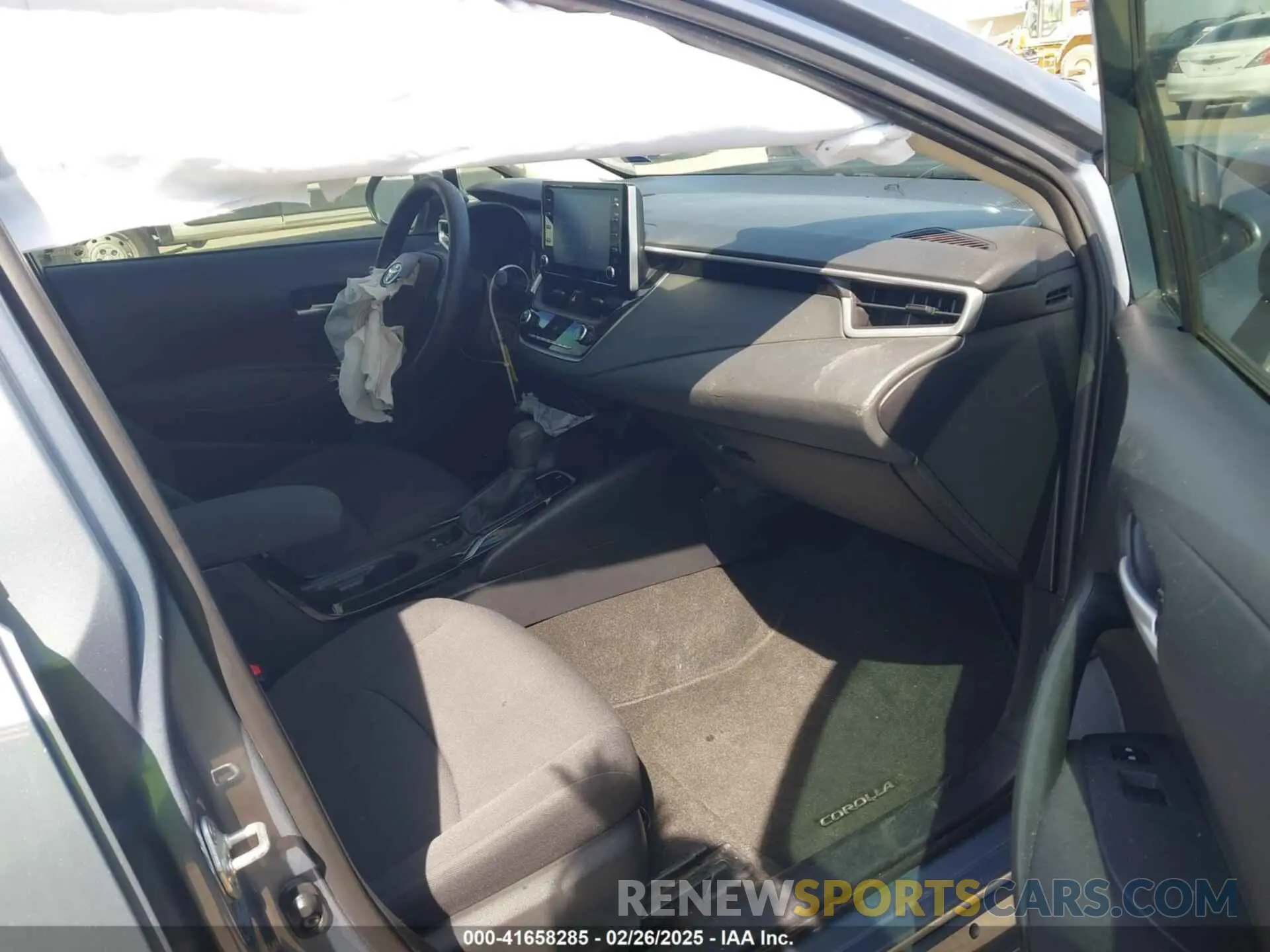 5 fotografías del automóvil dañado 5YFEPRAE4LP107501 TOYOTA COROLLA 2020