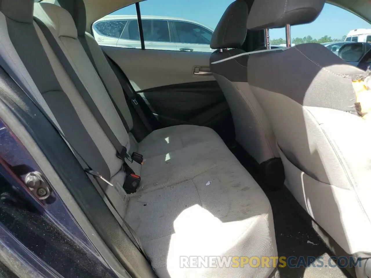 10 fotografías del automóvil dañado 5YFEPRAE4LP110639 TOYOTA COROLLA 2020
