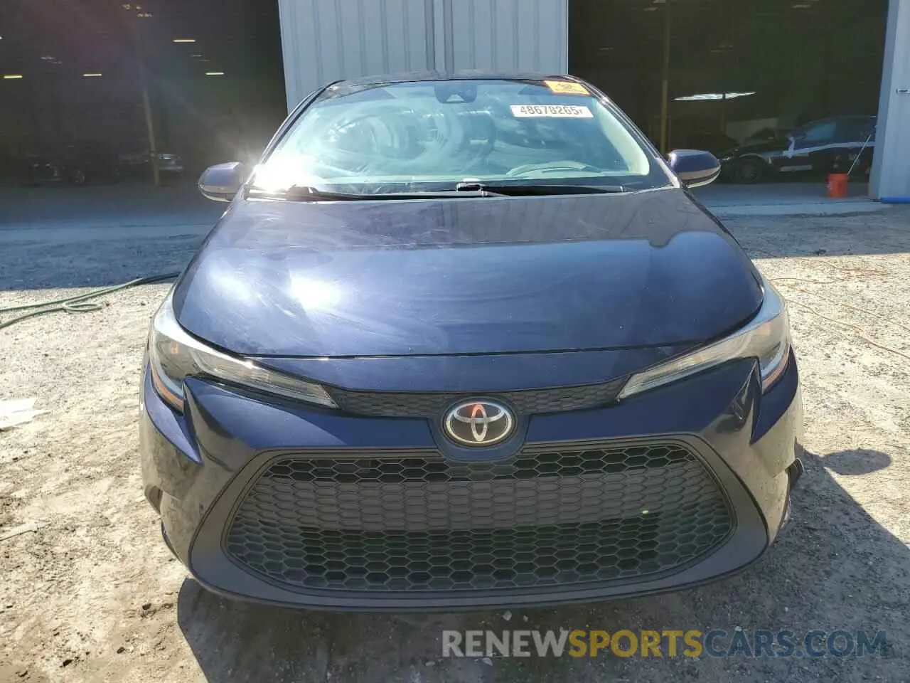 5 fotografías del automóvil dañado 5YFEPRAE4LP110639 TOYOTA COROLLA 2020