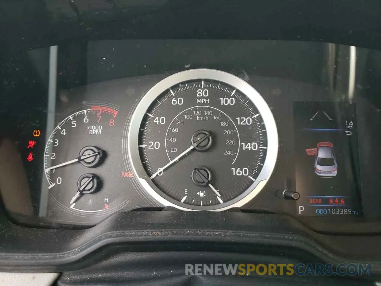 9 fotografías del automóvil dañado 5YFEPRAE4LP110639 TOYOTA COROLLA 2020