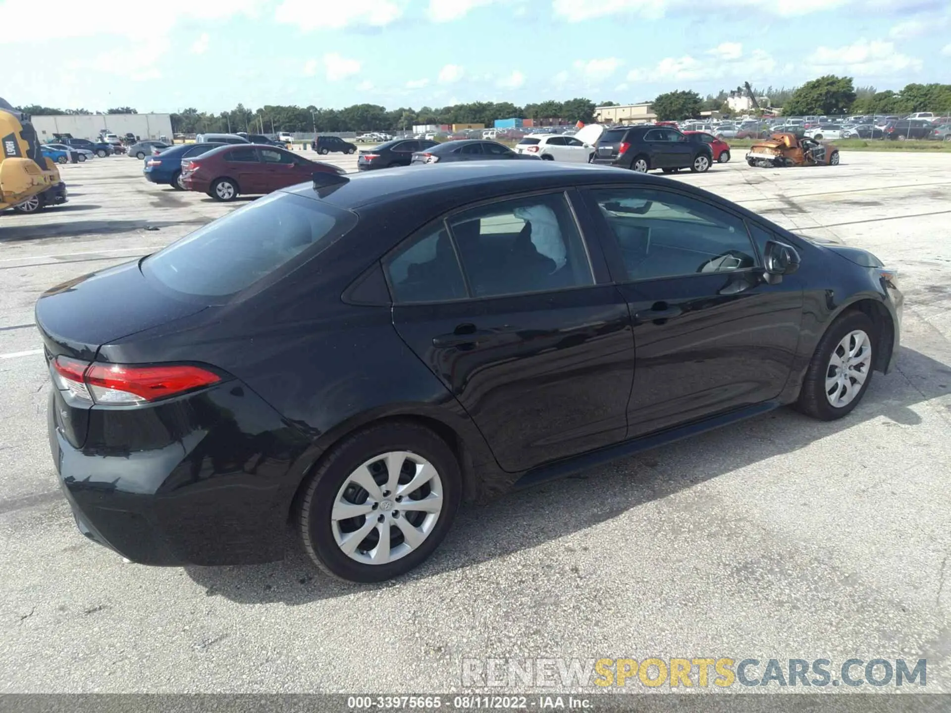 4 fotografías del automóvil dañado 5YFEPRAE4LP125853 TOYOTA COROLLA 2020