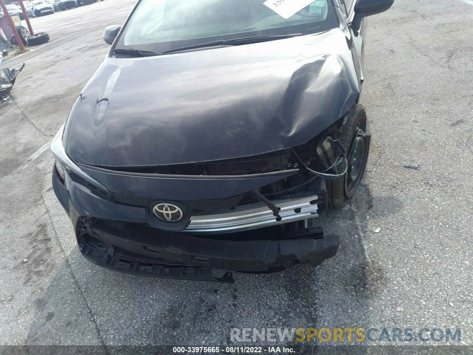 6 fotografías del automóvil dañado 5YFEPRAE4LP125853 TOYOTA COROLLA 2020