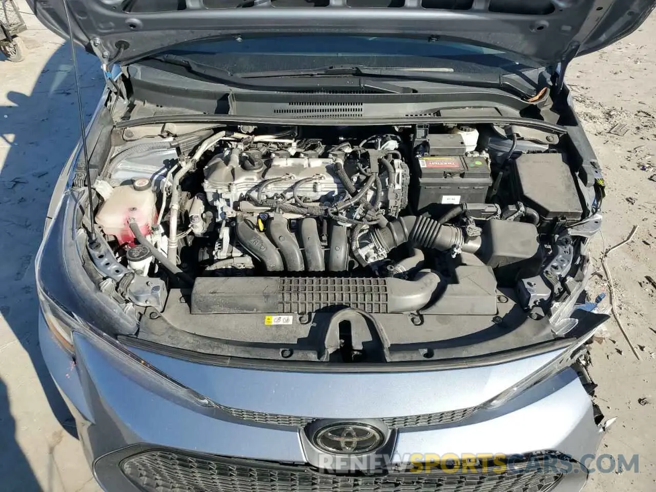 11 fotografías del automóvil dañado 5YFEPRAE4LP135654 TOYOTA COROLLA 2020