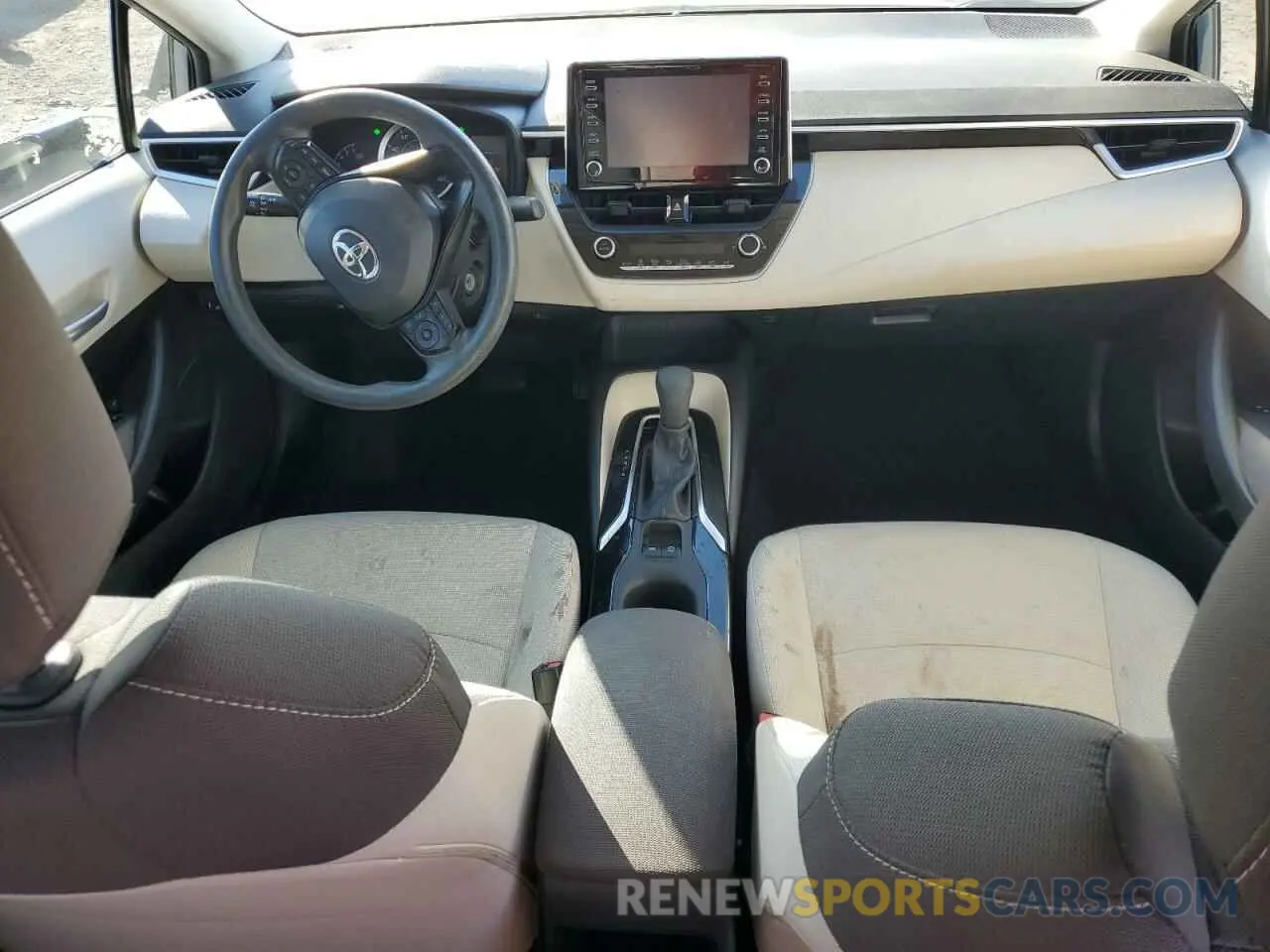8 fotografías del automóvil dañado 5YFEPRAE4LP135654 TOYOTA COROLLA 2020