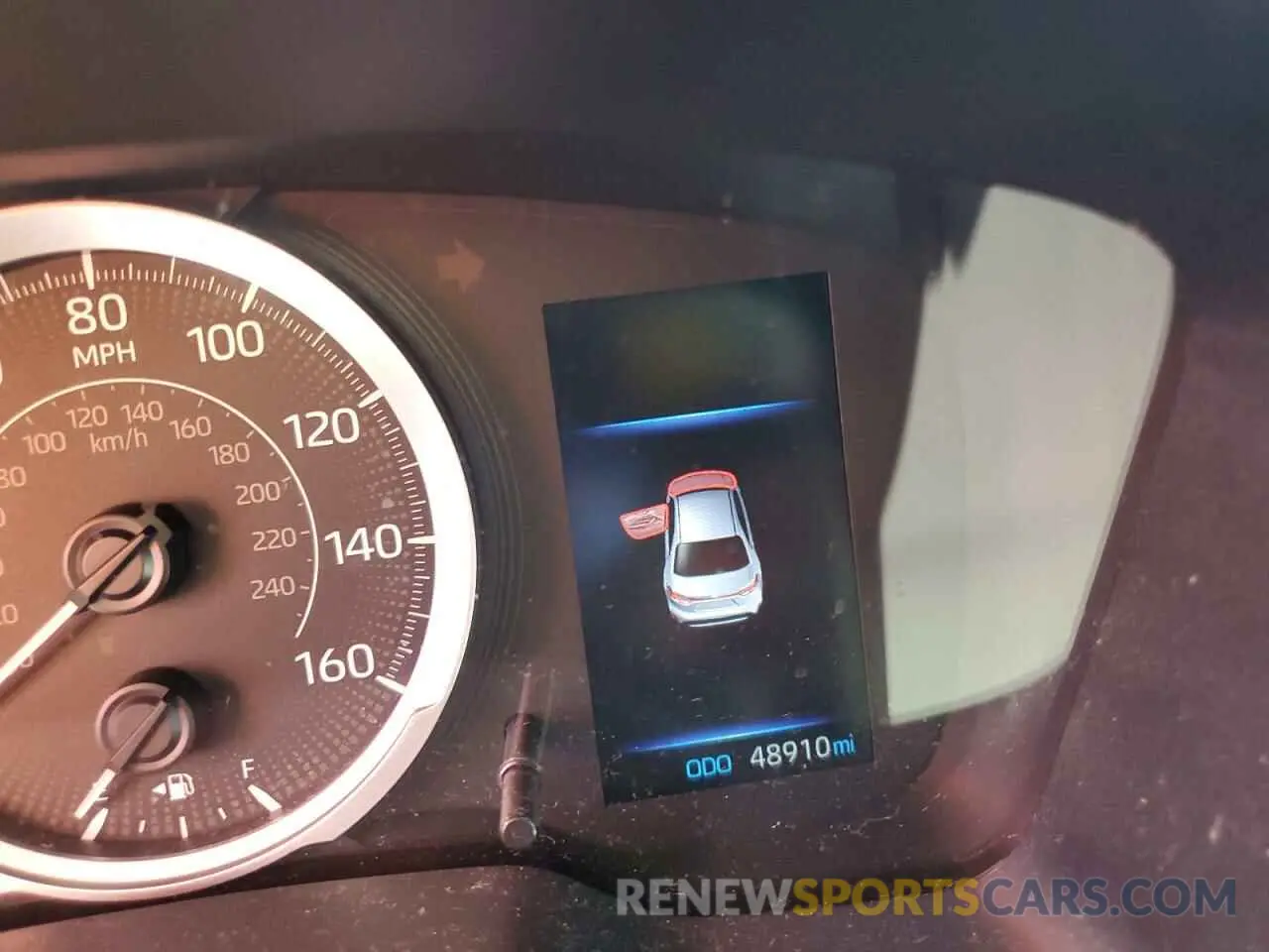 9 fotografías del automóvil dañado 5YFEPRAE4LP135654 TOYOTA COROLLA 2020