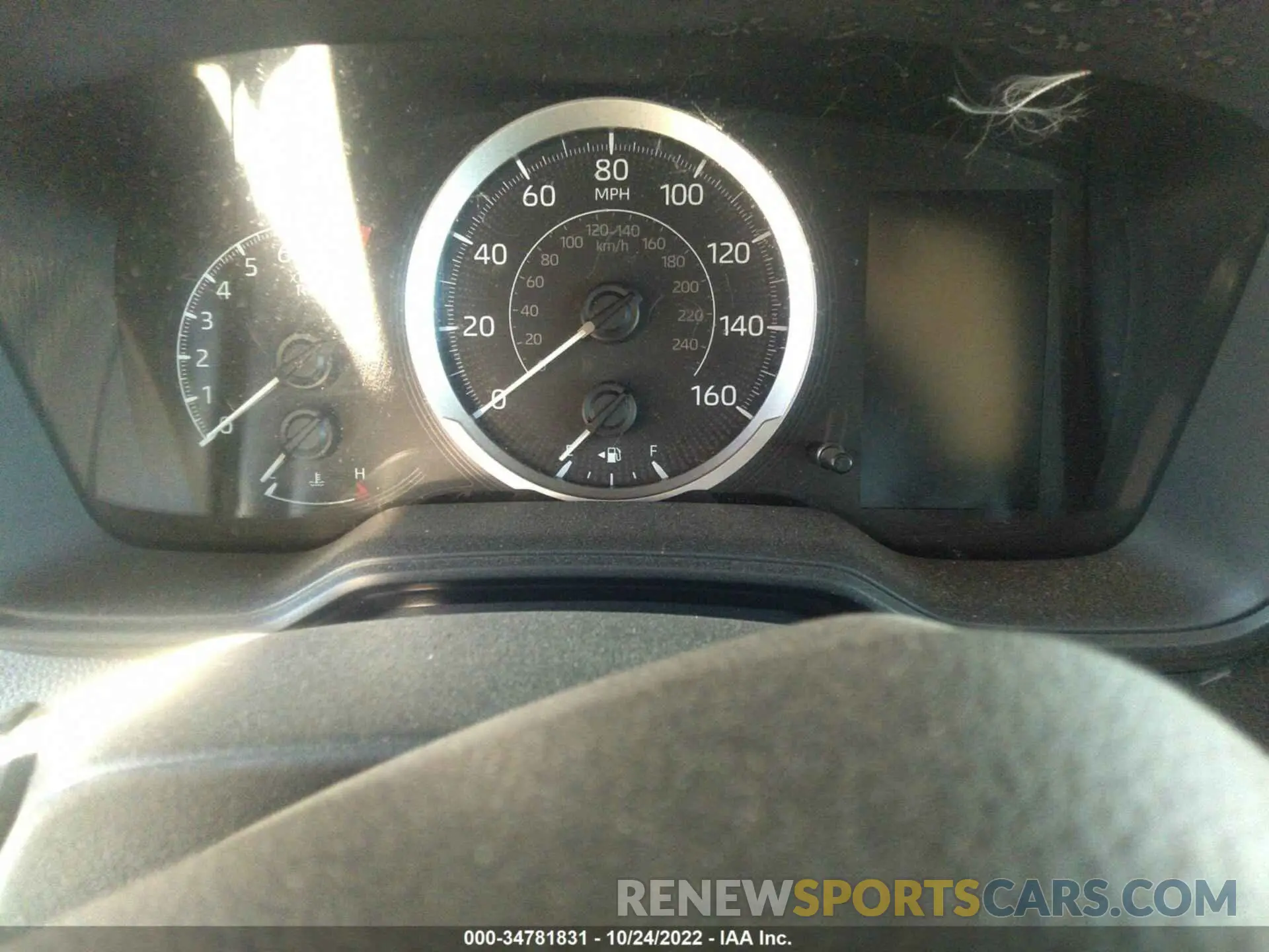 7 fotografías del automóvil dañado 5YFEPRAE4LP138165 TOYOTA COROLLA 2020