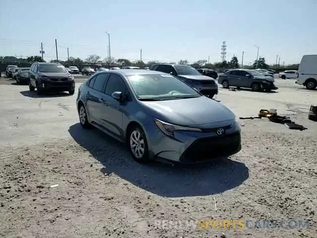 11 fotografías del automóvil dañado 5YFEPRAE4LP144872 TOYOTA COROLLA 2020