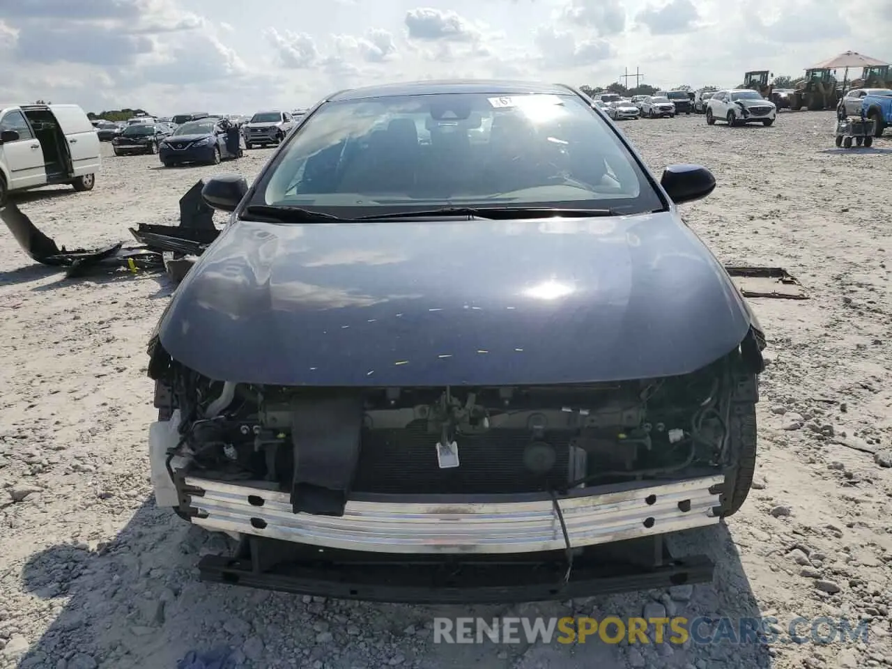 5 fotografías del automóvil dañado 5YFEPRAE4LP145083 TOYOTA COROLLA 2020