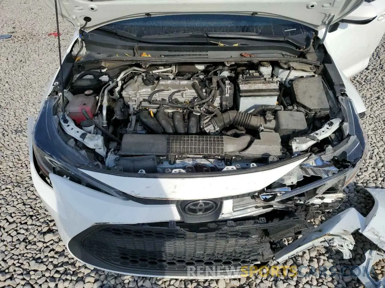 11 fotografías del automóvil dañado 5YFEPRAE5LP027639 TOYOTA COROLLA 2020
