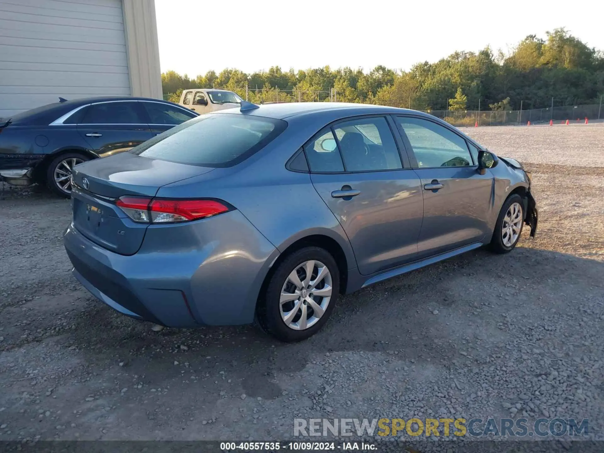 4 fotografías del automóvil dañado 5YFEPRAE5LP040892 TOYOTA COROLLA 2020