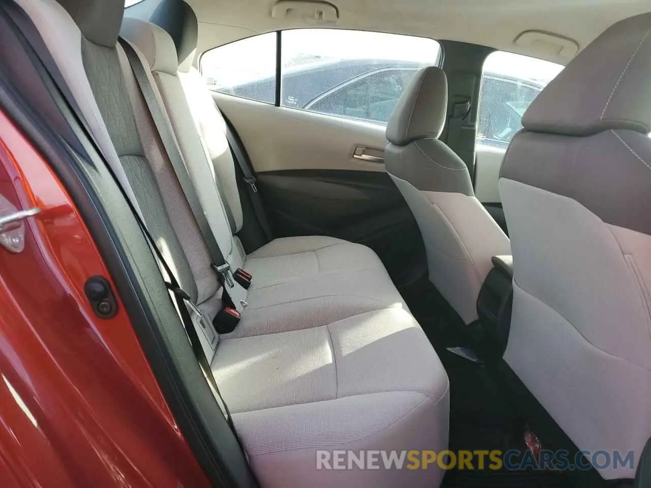 10 fotografías del automóvil dañado 5YFEPRAE5LP051097 TOYOTA COROLLA 2020