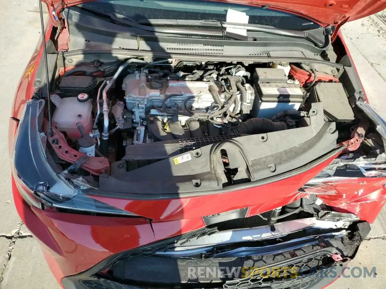 11 fotografías del automóvil dañado 5YFEPRAE5LP051097 TOYOTA COROLLA 2020