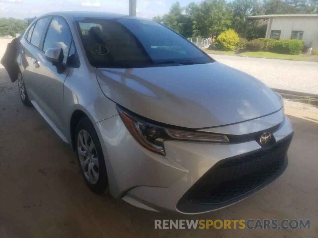 1 fotografías del automóvil dañado 5YFEPRAE5LP068014 TOYOTA COROLLA 2020