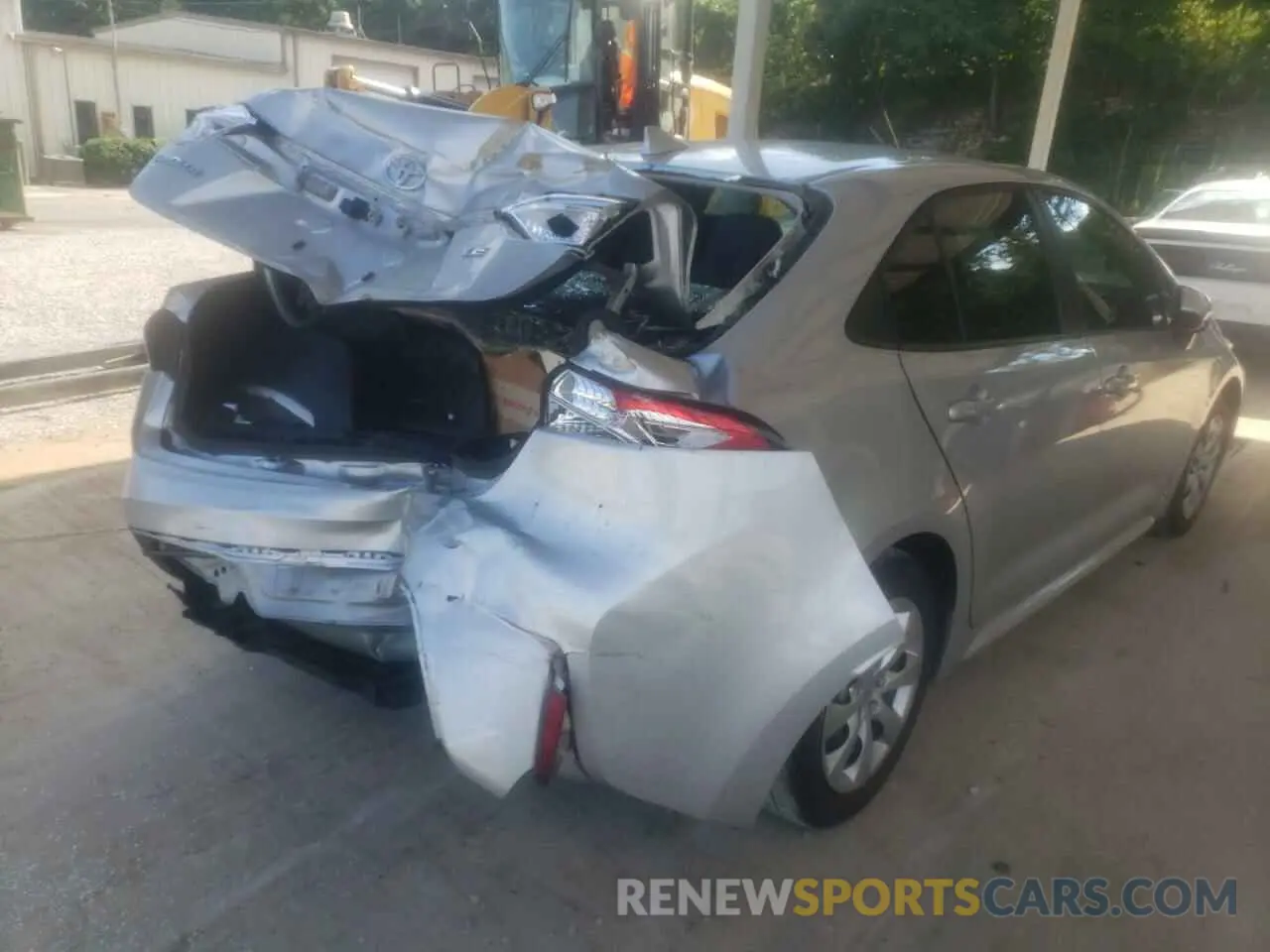 4 fotografías del automóvil dañado 5YFEPRAE5LP068014 TOYOTA COROLLA 2020